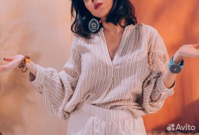 Блузка oysho s в полоску