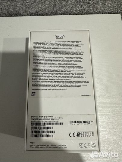 iPhone Xr, 64 ГБ