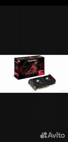 Видеокарта Rx 570 4gb