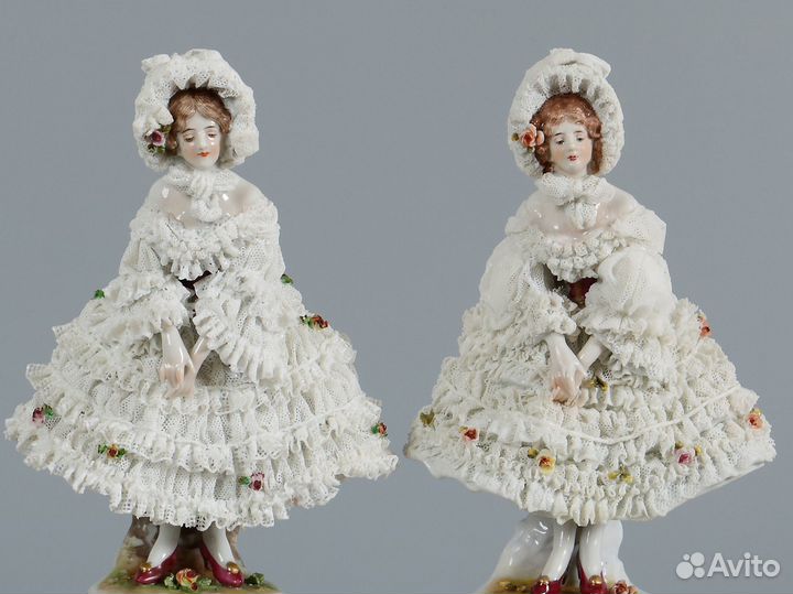 Старинные немецкие статуэтки. Vokstedt