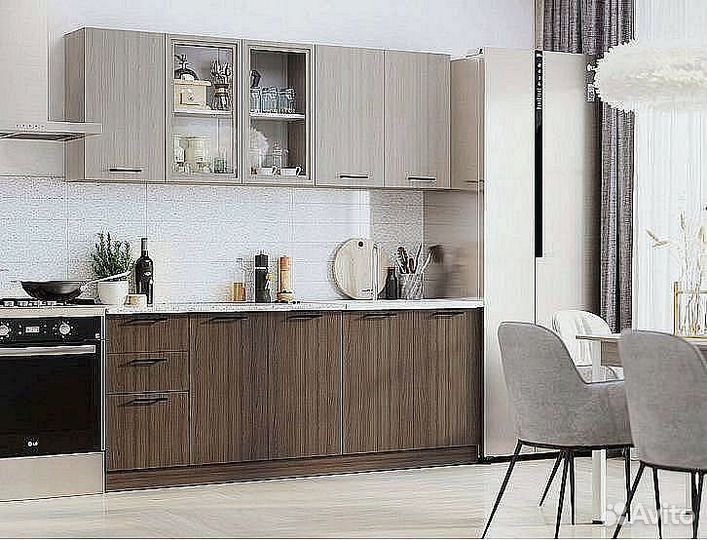 Прямая, угловая кухня на заказ