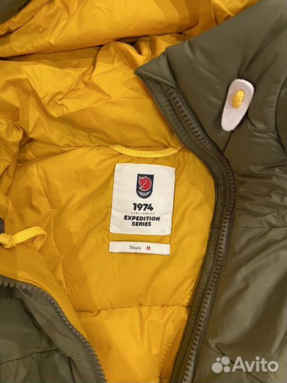 Fjallraven пуховик expedition pack down hoodie