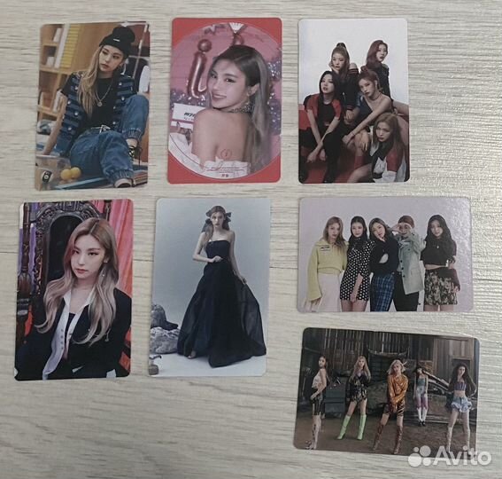 Разные карточки с itzy