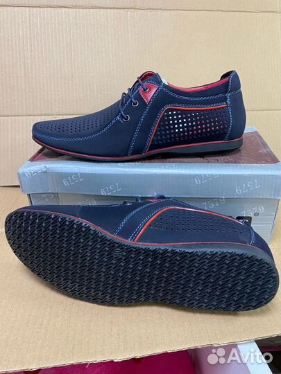 Мужские летние туфли р 40,41,43,44