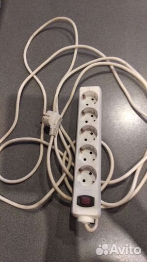 Сетевой фильтр. Удлинитель 5 м. 5 гнезд