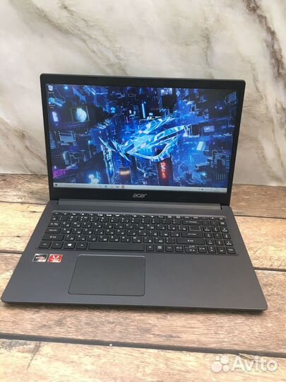 Acer ryzen 5 - 8cp 3.7gz, 15.6, ssd