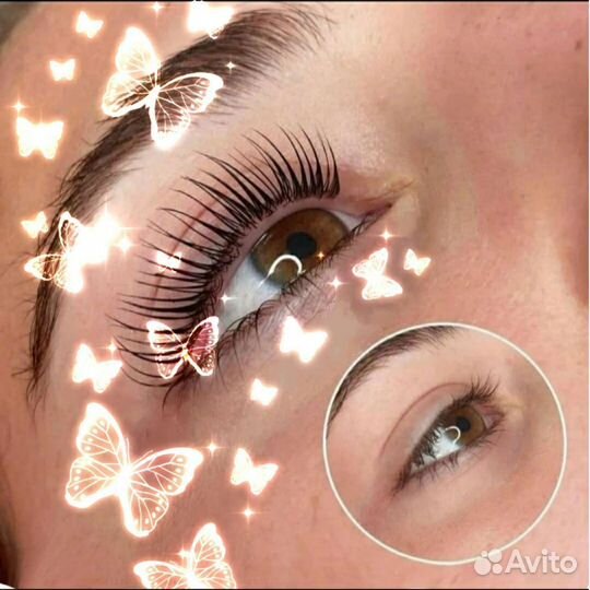 Ламинирование ресниц + Botox -Ламинирование Бровей