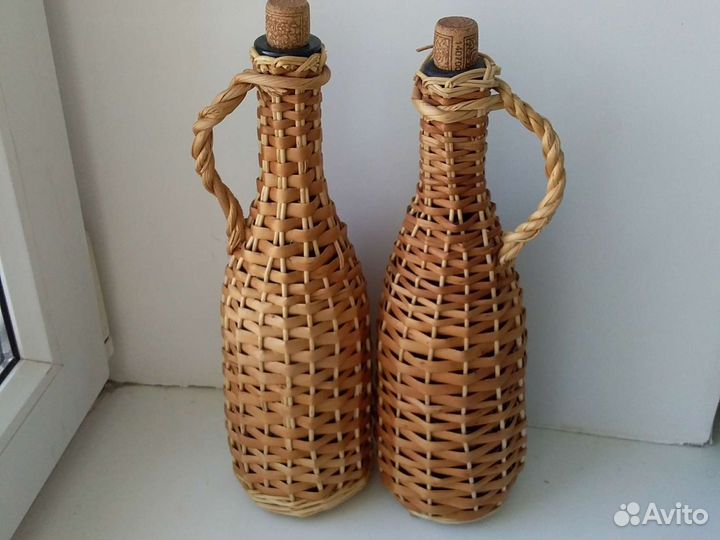Бутылка в оплетке