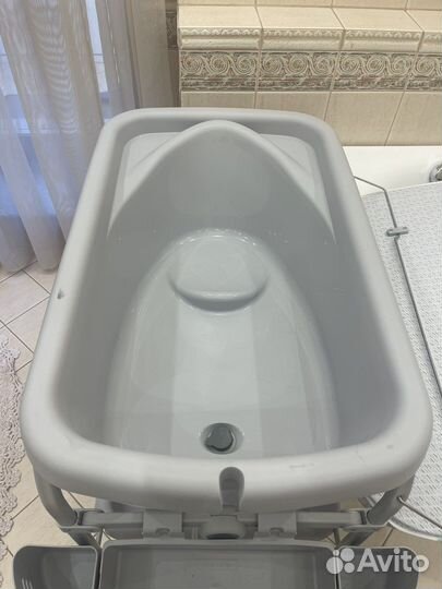 Пеленальный столик с ванночкой chicco