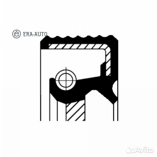 Corteco 19037196B Сальник АКПП 53x71x7