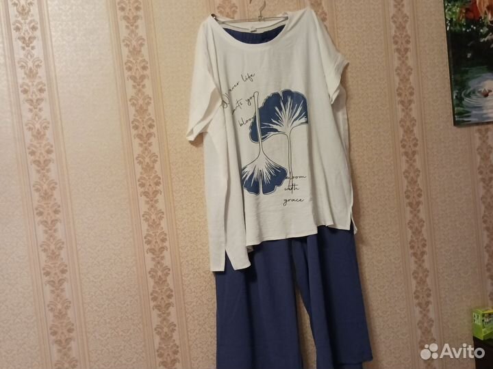 Костюм женский летний 58-60 р