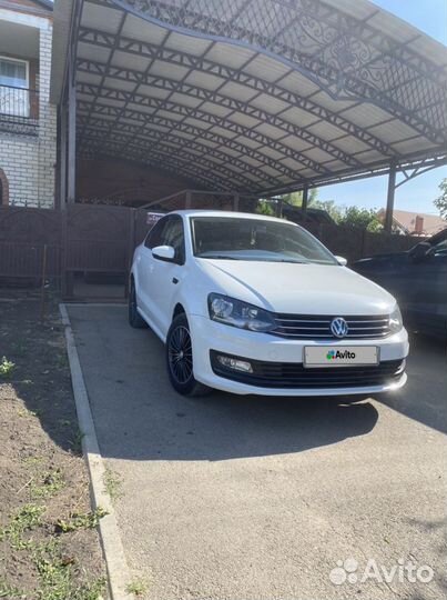 Volkswagen Polo 1.6 AT, 2016, 114 000 км