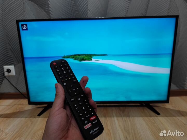 Телевизор 4K 43 SMART TV + Гарантия