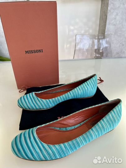 Балетки Missoni (оригинал) р.39