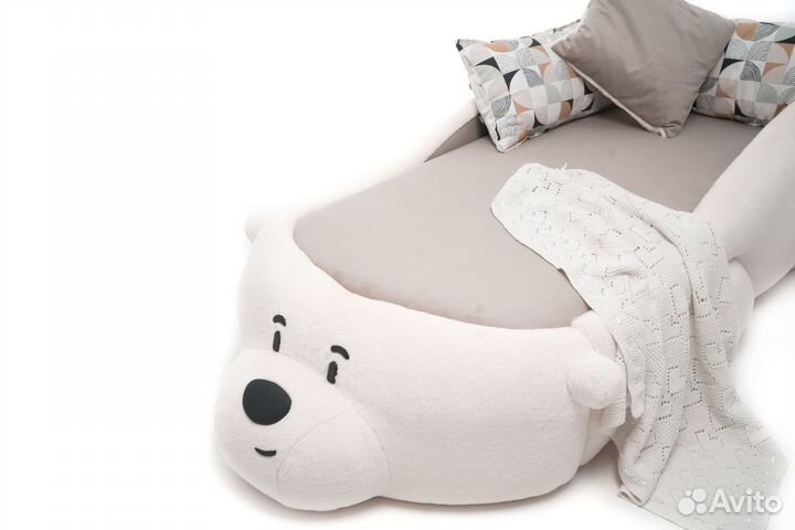 Мягкая детская кровать