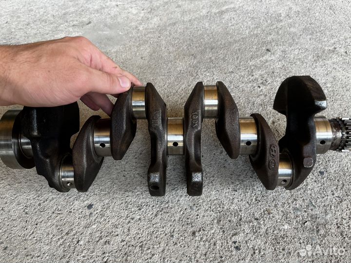 Коленвал на hyundai solaris 1 6, kia rio