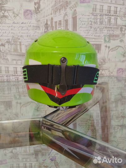 Горнолыжный шлем + очки