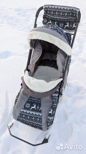 Санки коляска ника