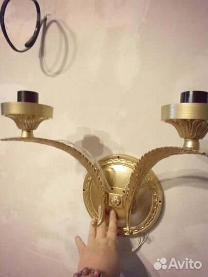 Светильник бра сталинский ампир, СССР, 4 шт