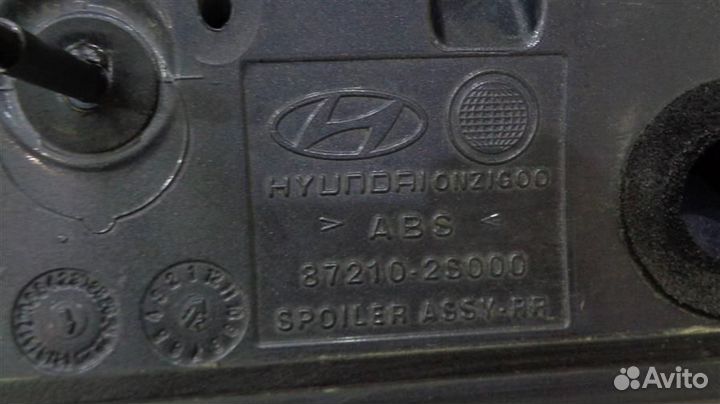 Спойлер Hyundai ix35 2010-2015