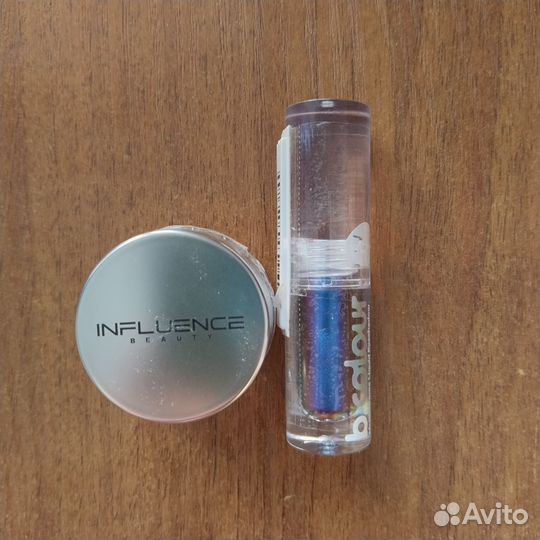 Консилер influence, жидкие тени-хамелеоны 7days