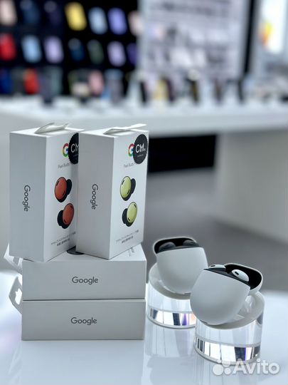 Наушники беспроводные Google Pixel Buds Pro разные