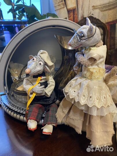 Авторские коллекционные куколки- мышки