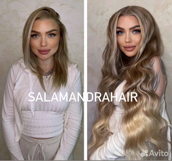 Голливудское наращивание волос