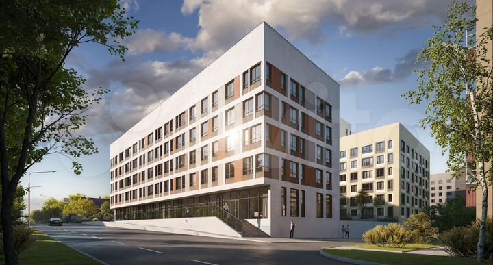 2-к. квартира, 62,5 м², 3/12 эт.