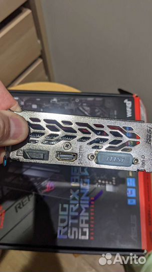 Видеокарта MSI GeForce GTX 1050 Ti gaming X