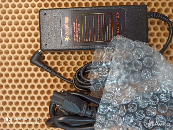 Зарядка для ноутбука Sony 6.5x4.4 90w