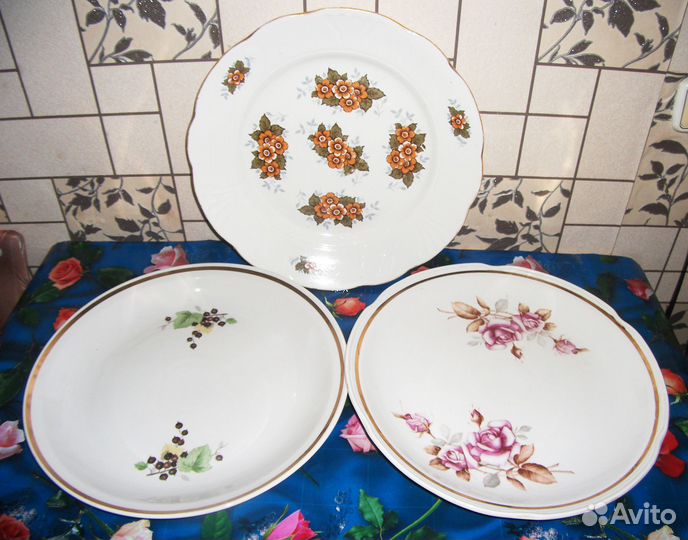 Тарелки и блюда СССР