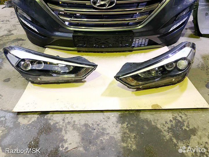 Морда в сборе ноускат Hyundai Tucson 3 2015-2018