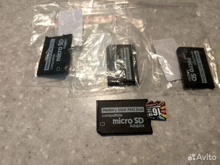 Переходник флешка PSP Memory Stick PRO Duo