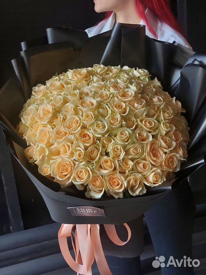 101 Роза Букет Роз Воронеж Доставка Цветы Оптом