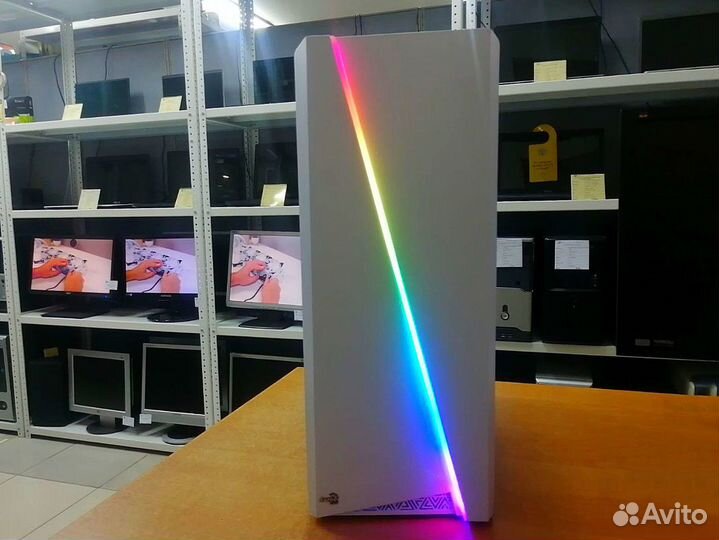 Корпус ATX Midi-Tower AeroCool Cylon белый