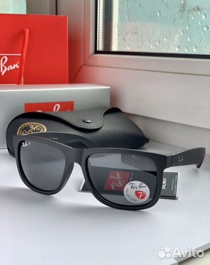 Очки ray ban justin polaroid