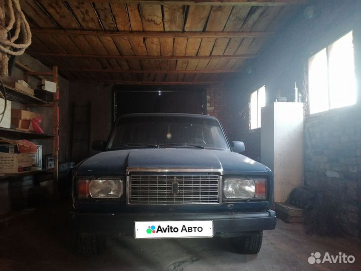 ВАЗ 2107 1.5 МТ, 2002, битый, 140 000 км