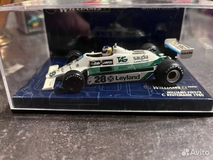 F1 1:43 Formula 1 Minichamps разные