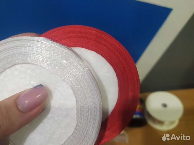 Атласная лента для упаковки