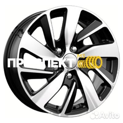 Диск 6,5x16/5x114,3 ET50 D67,1 кс741 Алмаз черный