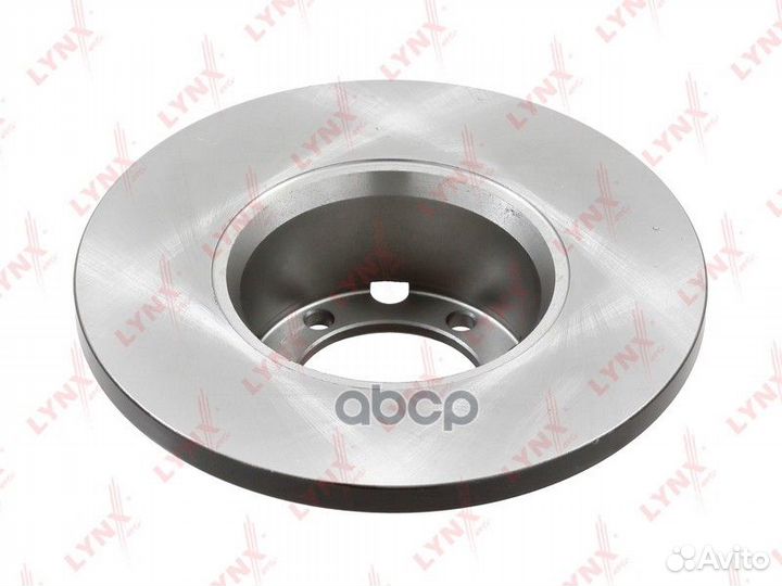 Диск тормозной невентилируемый передний (280x16)