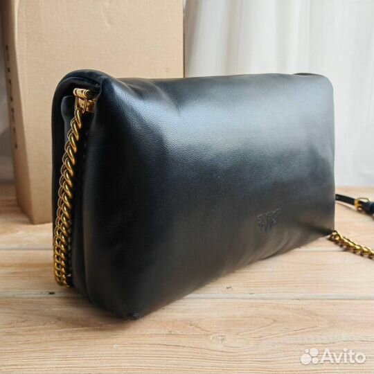 Сумка Pinko Classic Love Bag Click Puff нат кожа