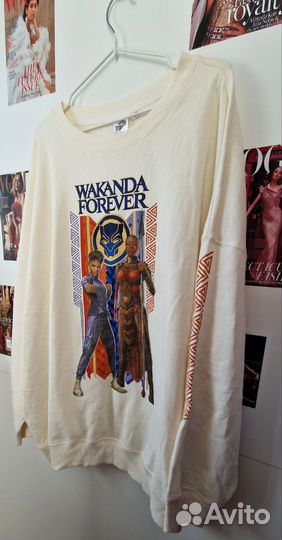 Толстовка Marvel Black Panther Wakanda Forever