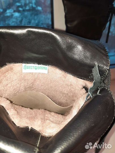 Сапоги зимние женские 39 бу