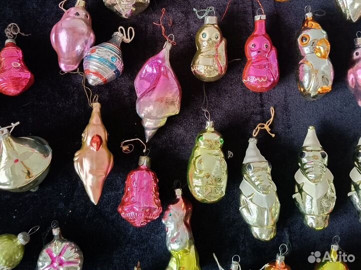 Елочные игрушки СССР