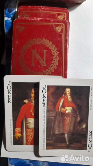 Карты сувенирные б/у 5 комплектов