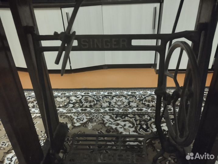 Швейная машинка singer трофейный