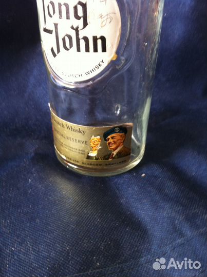 Бутылка коллекционная из-под виски