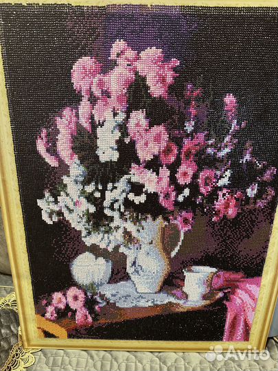 Картина алмазами